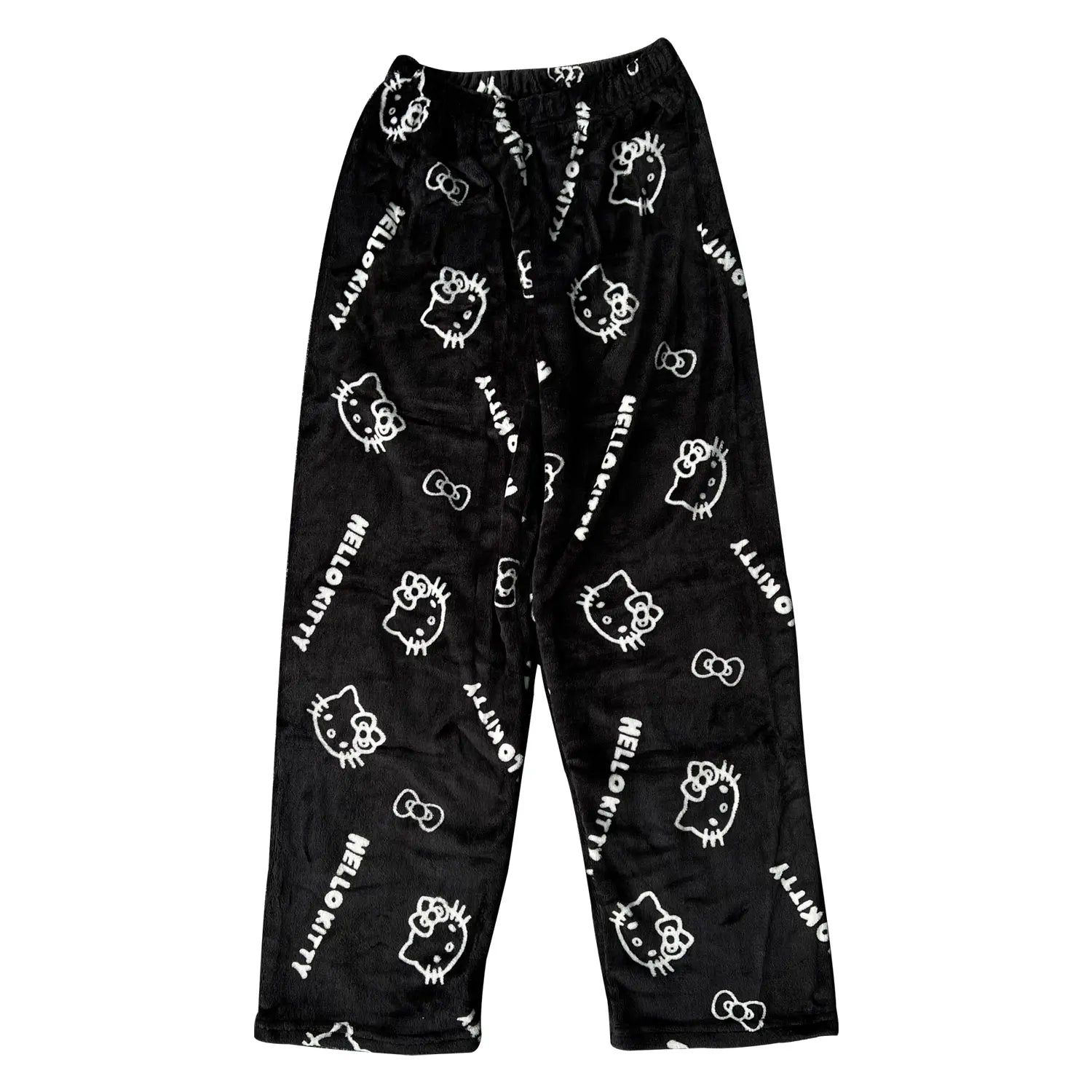 Bas de pyjama Hello Kitty Noir Blanc